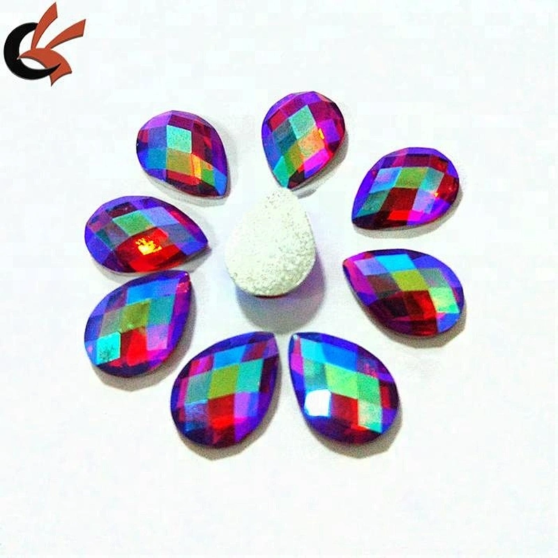 China Wholesale Flatback Resin Acrylic for clothes decoration