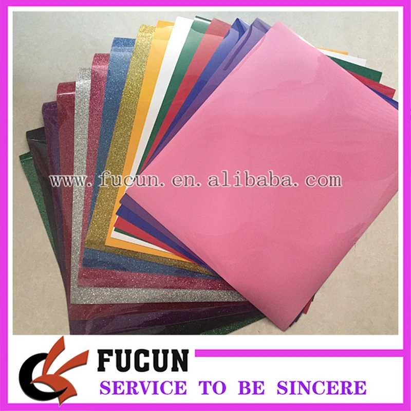 High Temperature assorted colors Flex PU/glitter/flock/reflective/printable garment wholesale heat transfer viny sheet