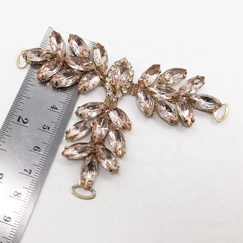 Fashion Shoe Decoration Lady Slipper Rhinestone Accessories Beach Sandal Upper Buckle