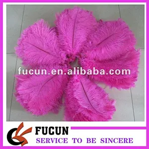 plum color ostrich feather for decoration