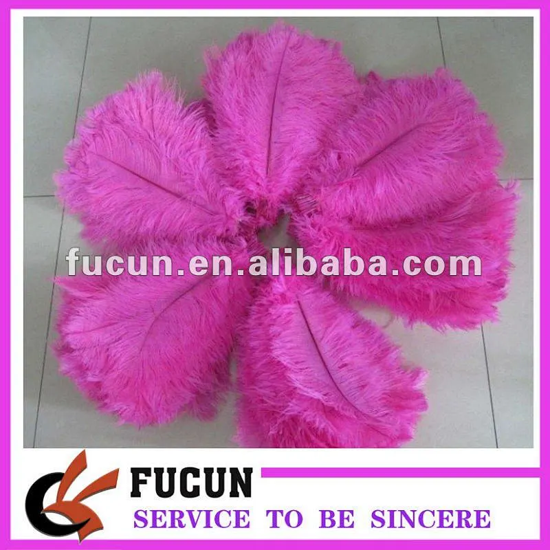 plum color ostrich feather for decoration