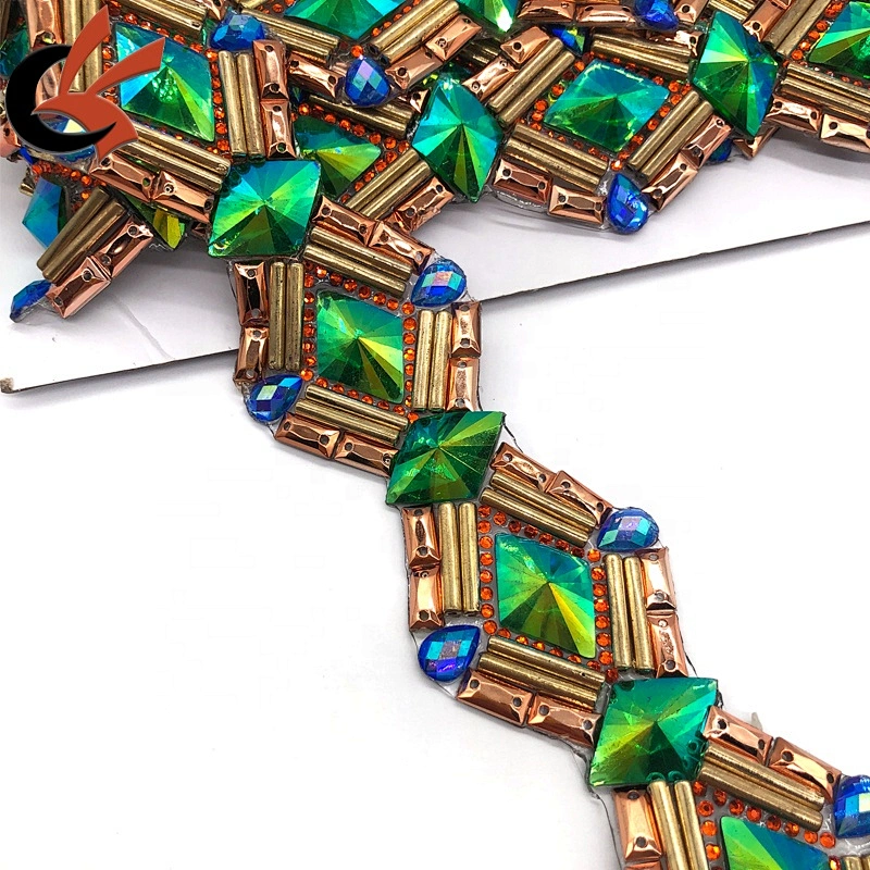 Shoes Garment Decoration New Hotfix Rhinestone tape Trim Crystal Mesh Strass Chain