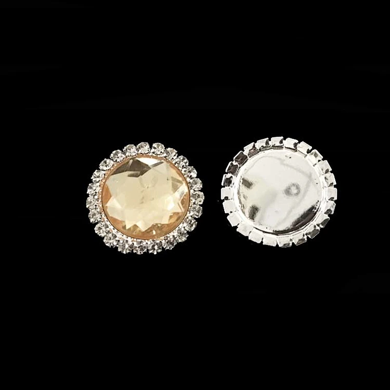 Factory Hot sale crystal rhinestone  acrylic flat back design  brooch in bulk