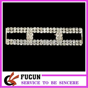 BIKINI SILVER CRYSTAL RHINESTONE CONNECTOR NPC IFBB