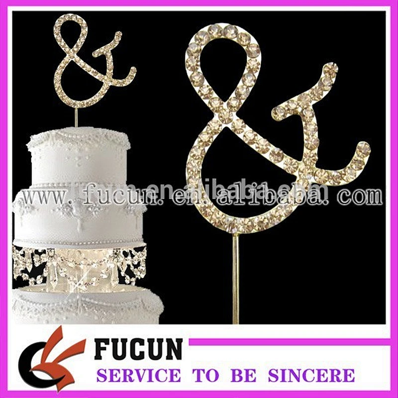 Wedding gold MRS/MR cake topper for party decoration