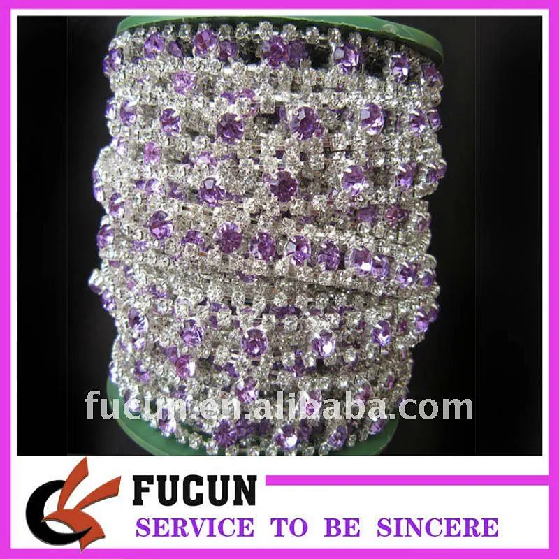hot sell rhinestone cup chain