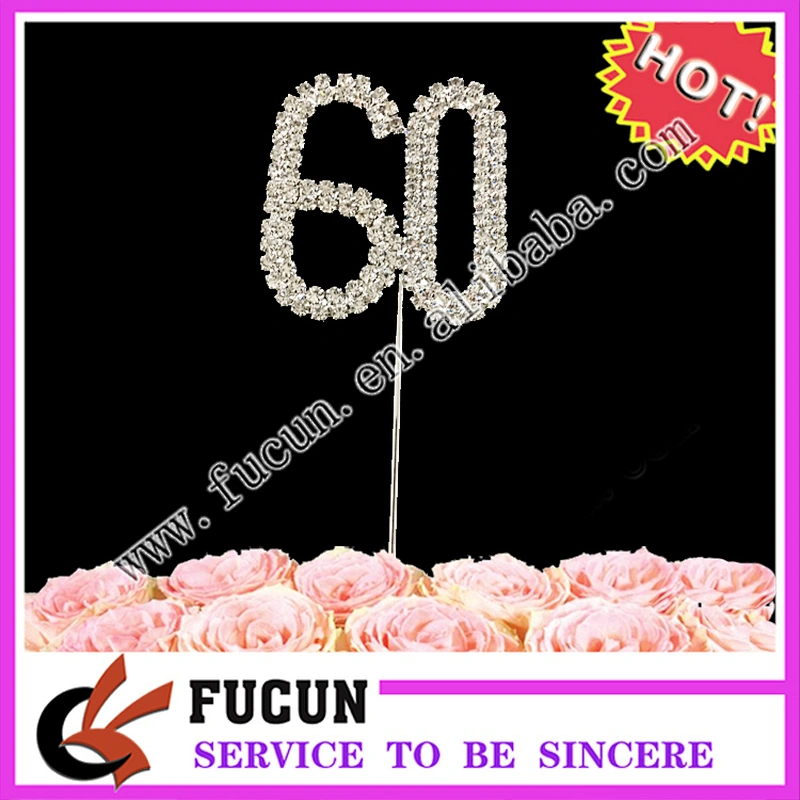 hot sale custom happy birthday cake topper wholesale