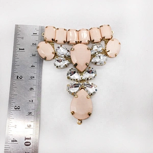 Wholesale fashion sandal jewelry metal acrylic rhinestone crystal shoe clip buckle
