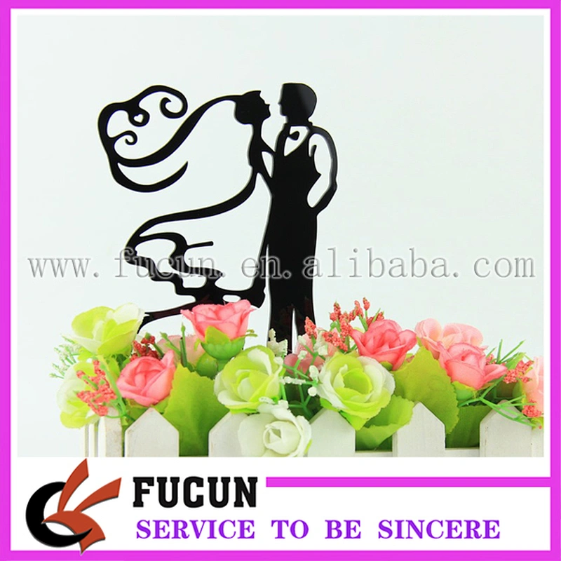 wholesale High Quality GOLD Sweet Wedding acrylic Cake Topper