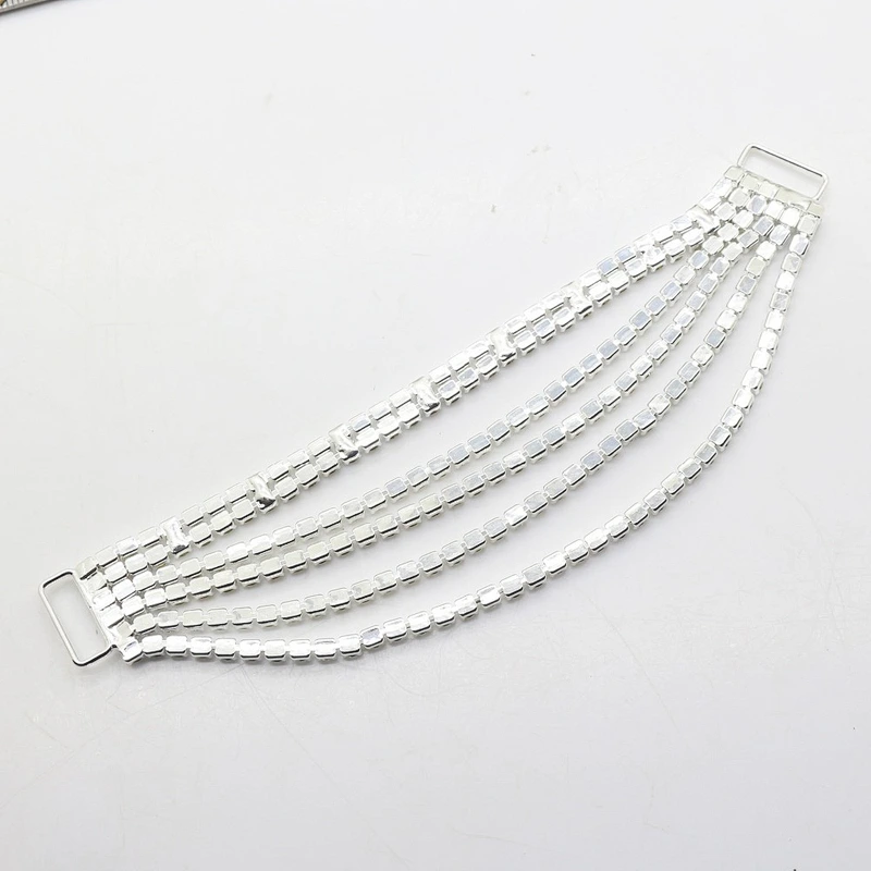 Wholesale bling Swimwear Rhinestone Diamante metal Bikini Connector