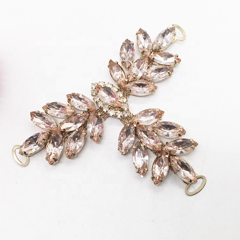 Fashion Shoe Decoration Lady Slipper Rhinestone Accessories Beach Sandal Upper Buckle