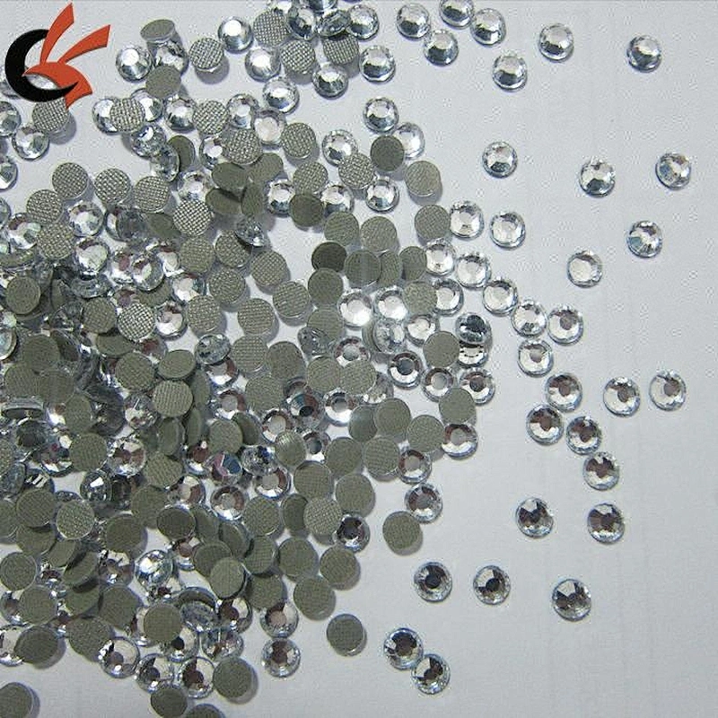 10 gross (1440 pcs) Crystal Clear Hot-Fix Glass Rhinestones ss20, 5mm Clear Hotfix Rhinestones