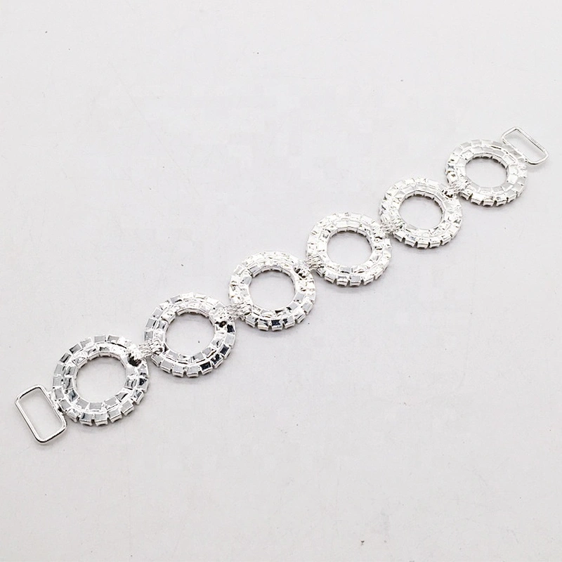 Crystal Bikini Round Circular Design Rhinestone Bikini Connector