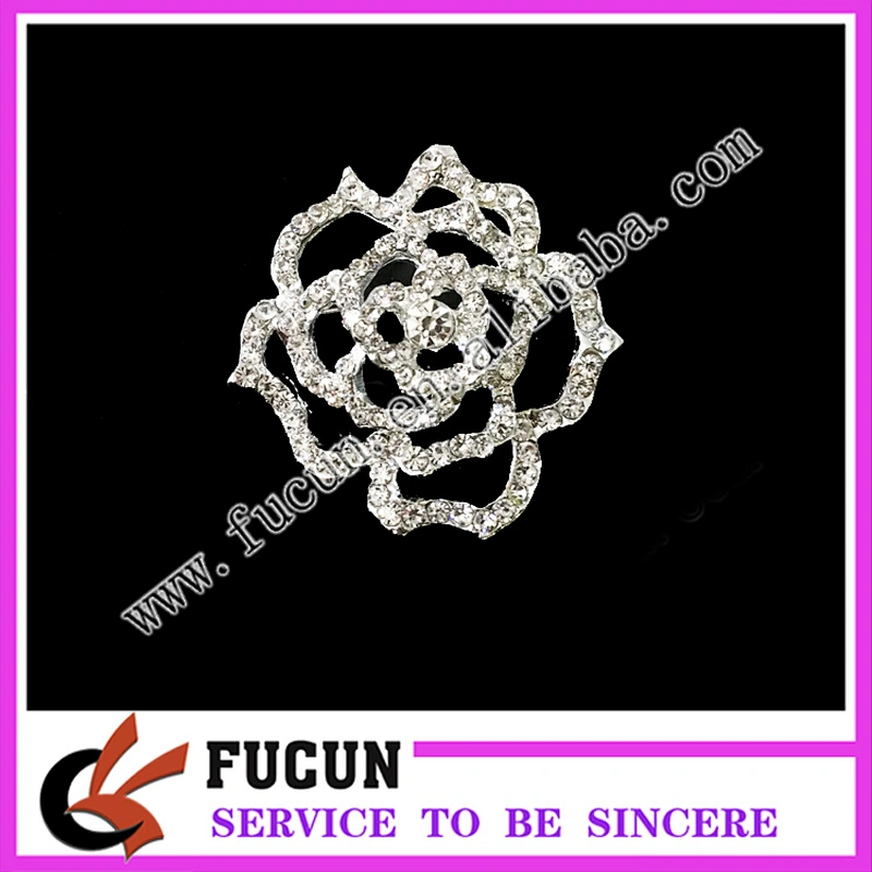 rhinestone mental lapel pearl brooch pin for wedding invitation