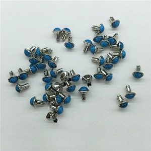 wholesale custom garment accessory rhinestone rivet blue jeans rivet
