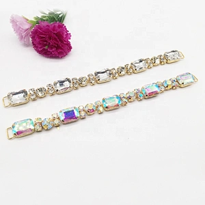 NEW coming 2019 Stage Swimsuit Show Rhinestone Connector For Summer Swimwear