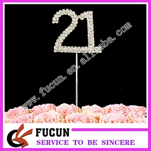 hot sale custom happy birthday cake topper wholesale