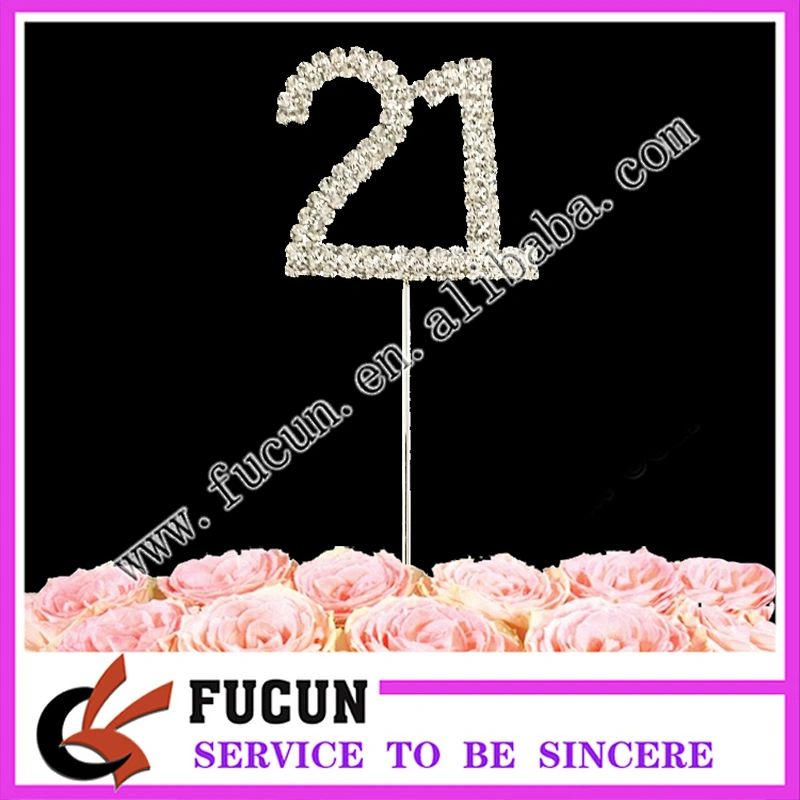 hot sale custom happy birthday cake topper wholesale