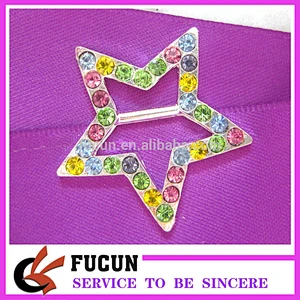 rhinestone slide buckles/rhinestone buckles for invitations