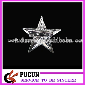 30*30mm little rhinestone star brooch for decoration