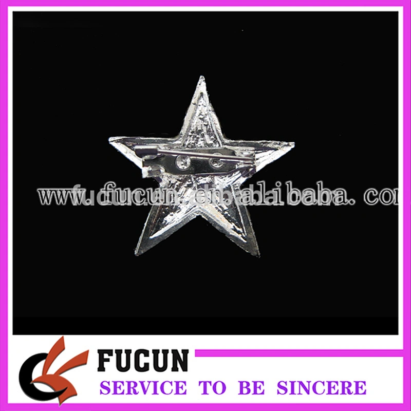 30*30mm little rhinestone star brooch for decoration