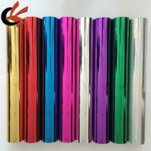 Wholesale Supplier Metallic Refelected Garment HTV Heat Transfer Vinyl