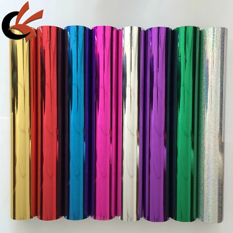 Wholesale Supplier Metallic Refelected Garment HTV Heat Transfer Vinyl