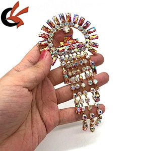 Carnival appliques AB colors crystal rhinestone accessories