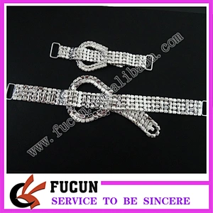 2017 hot sale NPC IFBB Bikini Crystal Rhinestone Connectors
