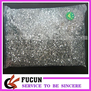 Hot-Fix Iron-On Flat-Back Beads Rhinestones Multi Color & Size Selection