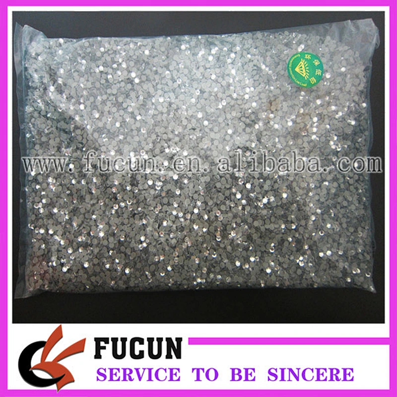 Hot-Fix Iron-On Flat-Back Beads Rhinestones Multi Color & Size Selection