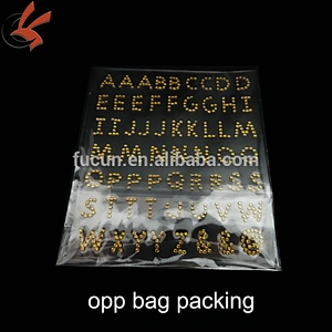 letter A-Z Cards And Invitations Self-adhesion Crystal acrylic rhinestone Sticker