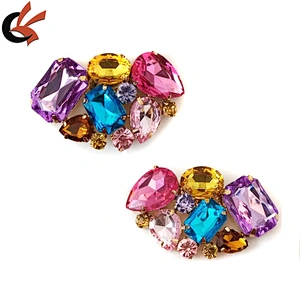 Wholesale Pair of Pretty Colourful Shoe Clips