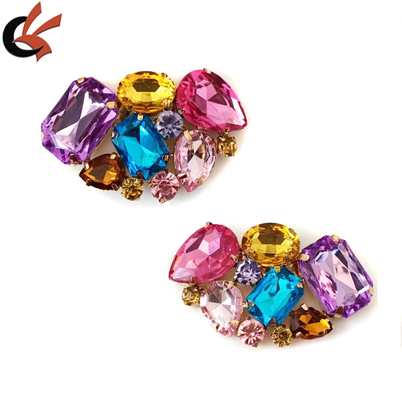 Wholesale Pair of Pretty Colourful Shoe Clips