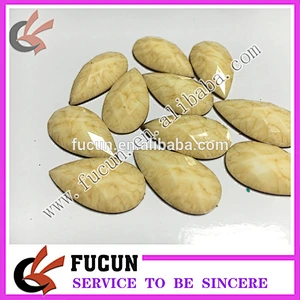 cheap factory price flat back multi color epoxy resin teardrop stone