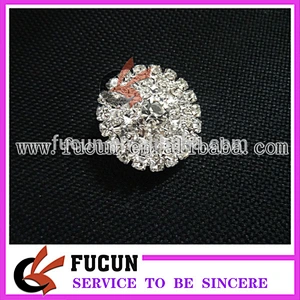 bulk wholesale small crystal crown rhinestone buttons used clothing