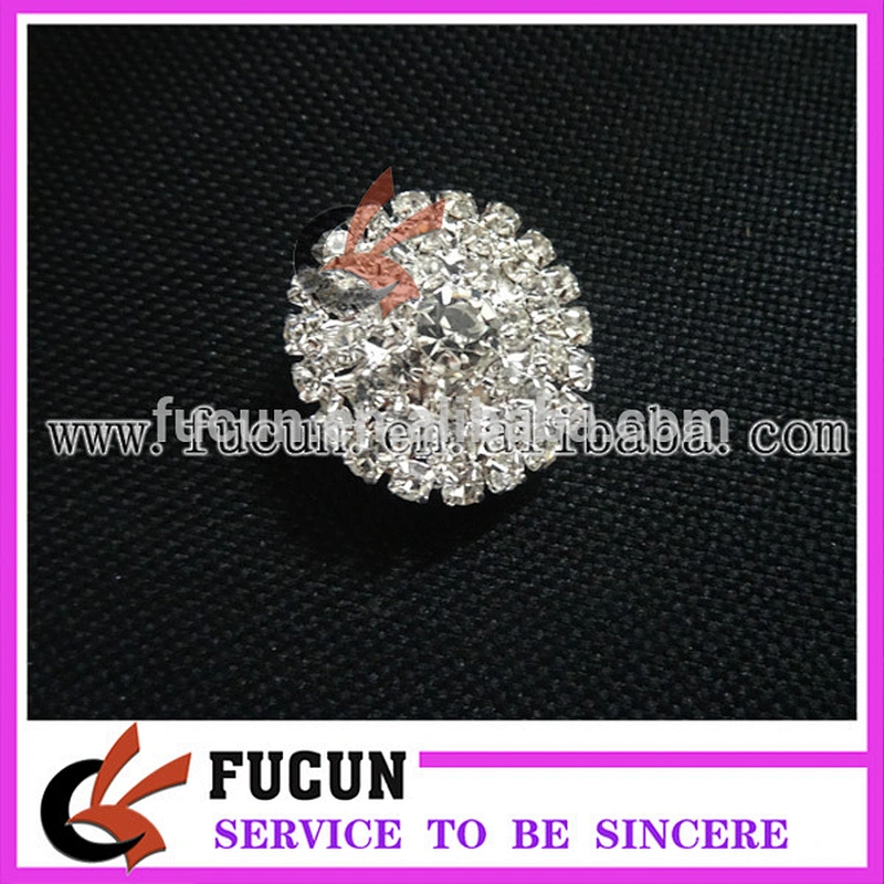 bulk wholesale small crystal crown rhinestone buttons used clothing