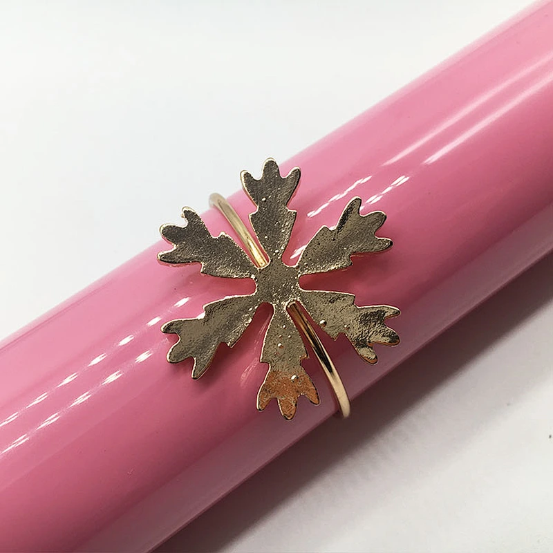 Bulk best selling gold plating Napkin Holder Napkin Rings For Wedding decoration