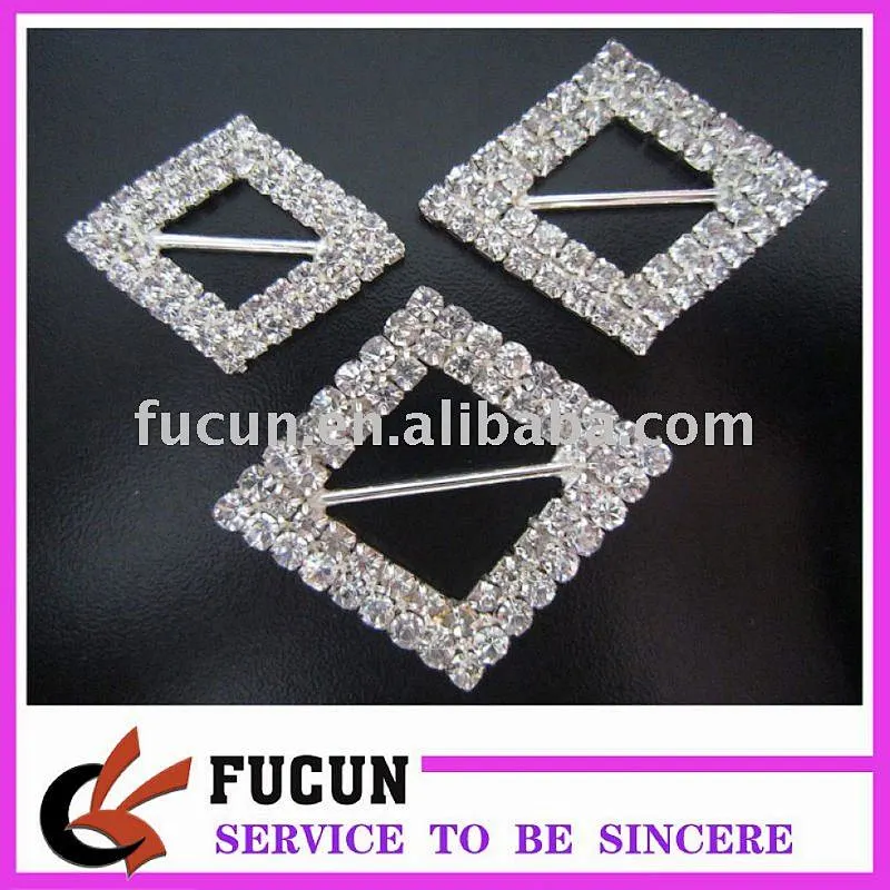 Custom New fashion rhinestones metal belt bag handbag buckles