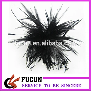 Party Lady Women Handmade Hair Accessory Fascinator Feather Headband Clip Brooch