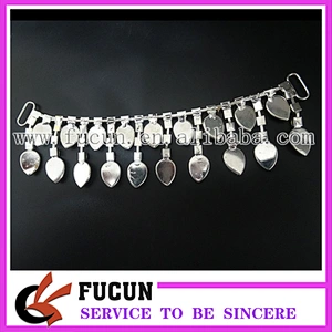 Rhinestone Crystal AB Gems Pendant Bikini Connector Swimsuits Headbands Connector
