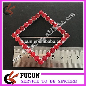 Fashion various style decorative rhinestone buckle for wedding invitation