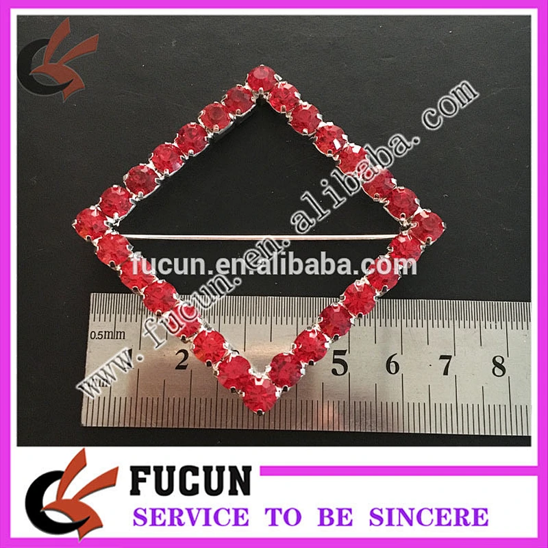 Fashion various style decorative rhinestone buckle for wedding invitation