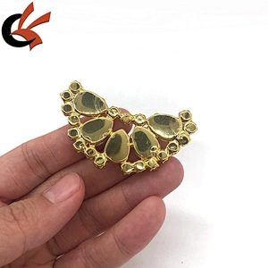 Unique clear crystal rhinestone appliques for shoes decoration