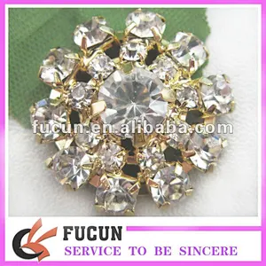 latest fashional rhinestone button