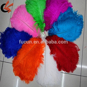 High quality dyed colors and white ostrich feather For Carnival Costumes