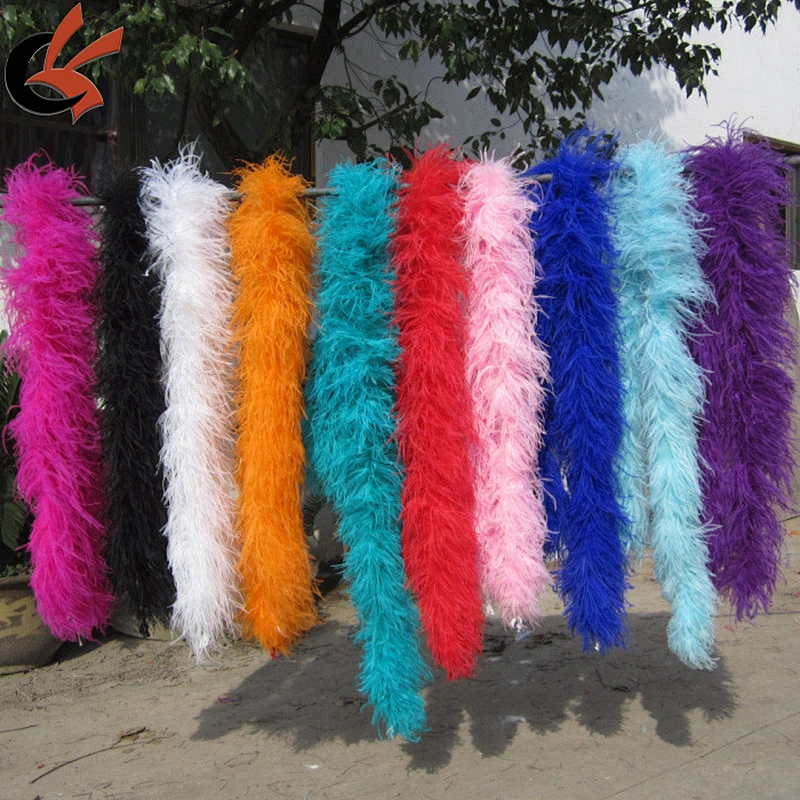wholesale Ostrich Feather boa for decoration