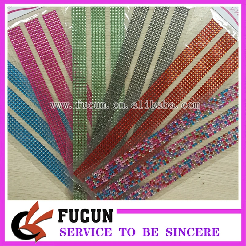 Hot Selling Fashion Body Gen Acrylic Stickers Rhinestone Phone Case Stickers for Promotion