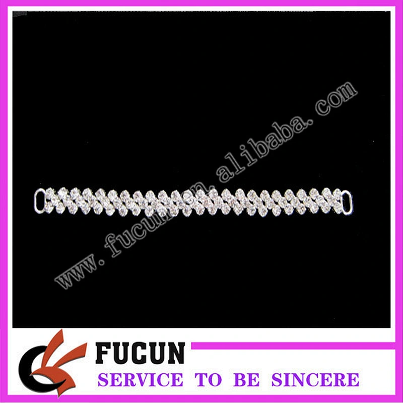 hot sale wholesale competition crystal rhinestone bikini connector