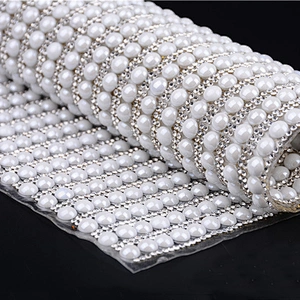 New Arrival Fashion Hot fix diamante shining rhinestone mesh sheet 24cmx40cm